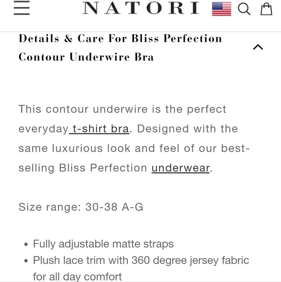 Natori Bliss Perfection Contour bra lot! 32DD - Picture 7 of 10